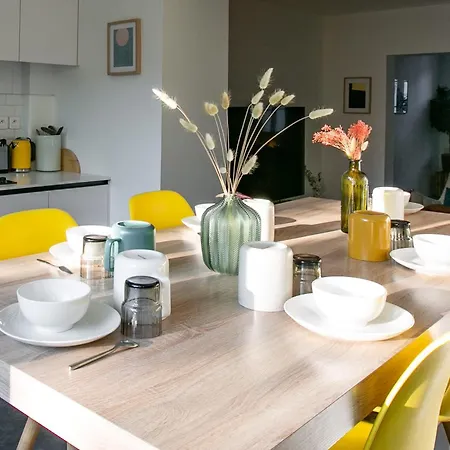 L'eclat Wifi Jardin - Maison Holiday home Angers
